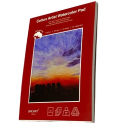 [SFZ048_A5] Cotton Watercolor Pad 300gsm, 16 sheets, A5