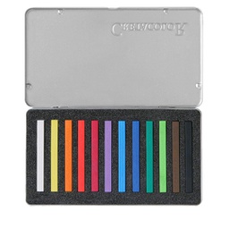 [48012] Pastellcarré, tin box, 12 pcs