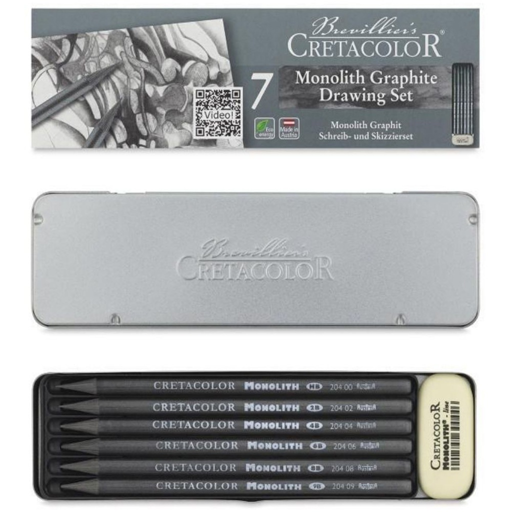 SETCC Monolith Graphite Pocket Set, 7 pcs