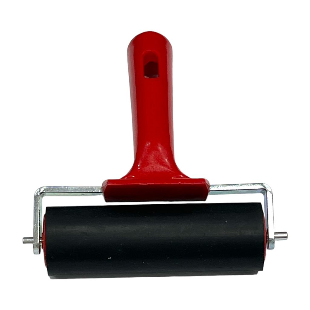 Deluxe rubber roller Size(width): 4&quot;