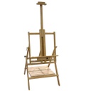 Studio easel Beech wood, hold canvas up to 117cm