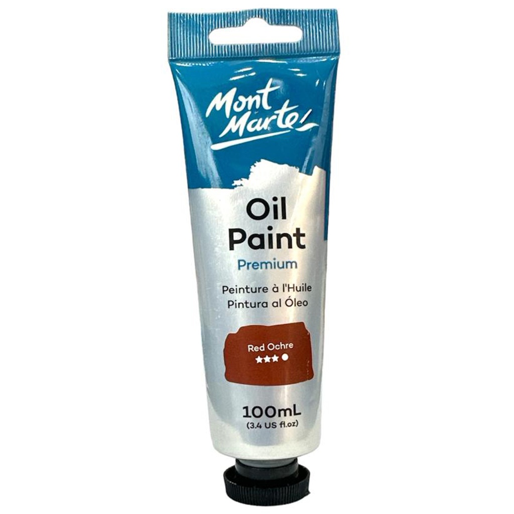 Mont Marte Oil color 100ML- Red Ochre