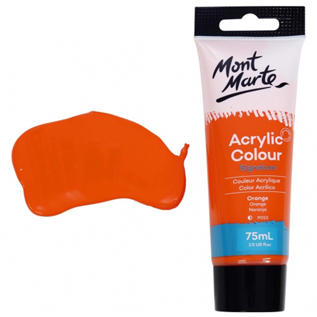MM Acrylic Colour Paint 75ml - Orange