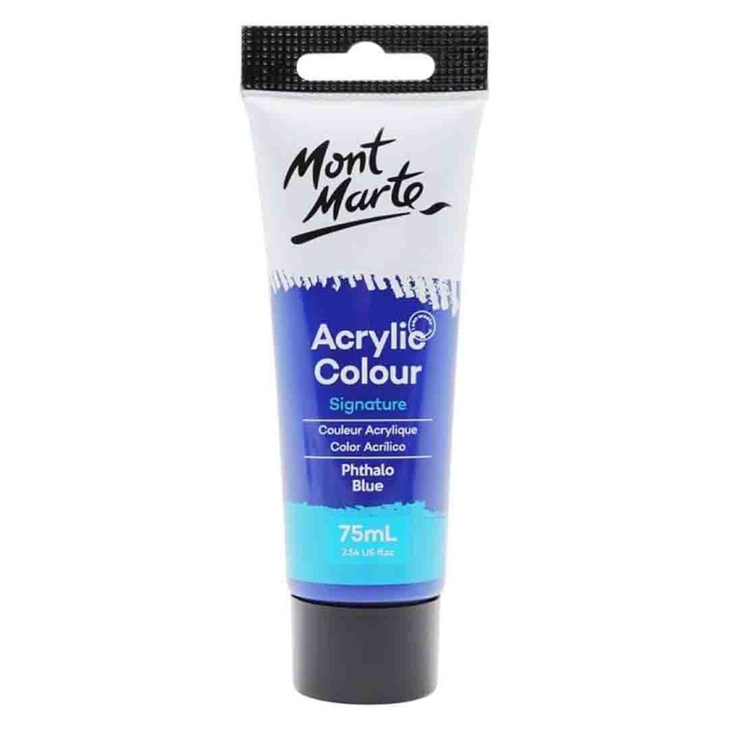 MM Acrylic Colour Paint 75ml - Phthalo Blue