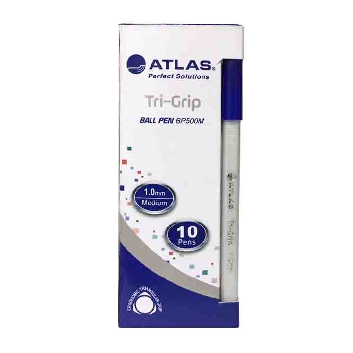 قلم جاف اطلس ازرق 1.0مل ATLAS