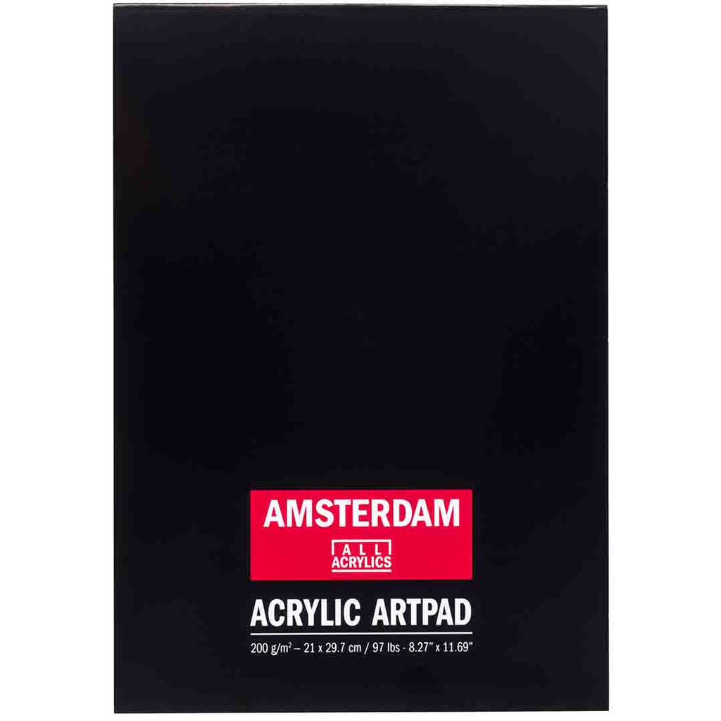 AMSTERDAM ACRYLIC COLOR  ACRYLIC ARTPAD A4 200G