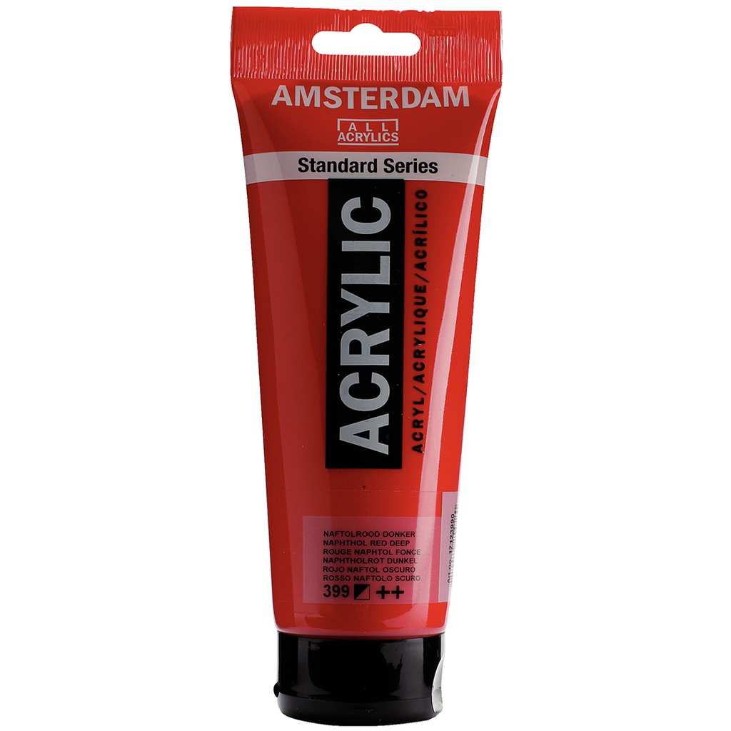 AMSTERDAM ACRYLIC COLOR  250ML NAPH.RED DP