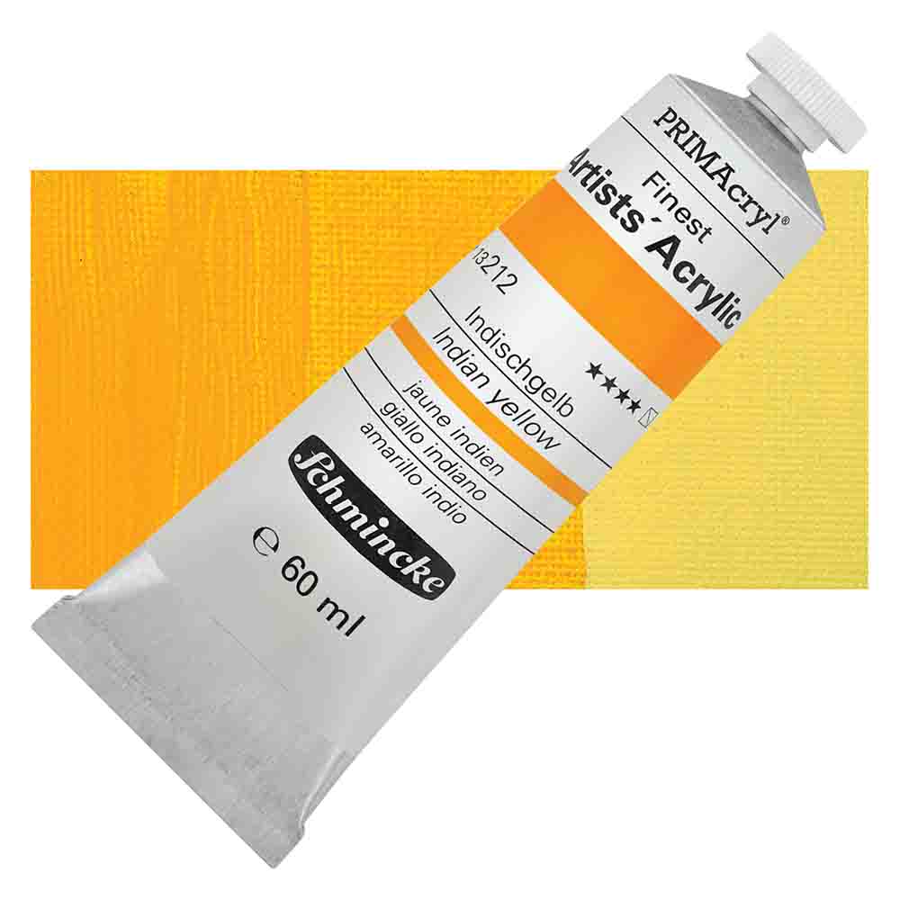 SCHMINCKE  PRIMA ACRYLIC COLOUR  60ML Indian yellow