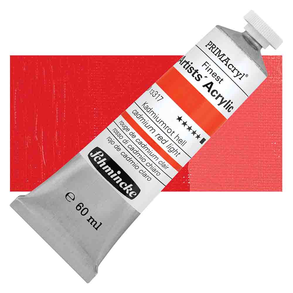 SCHMINCKE  PRIMA ACRYLIC COLOUR  60ML cadmium red light