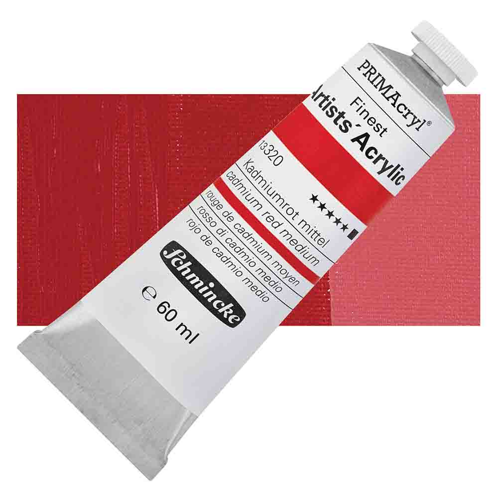 SCHMINCKE  PRIMA ACRYLIC COLOUR  60ML cadmium red medium 