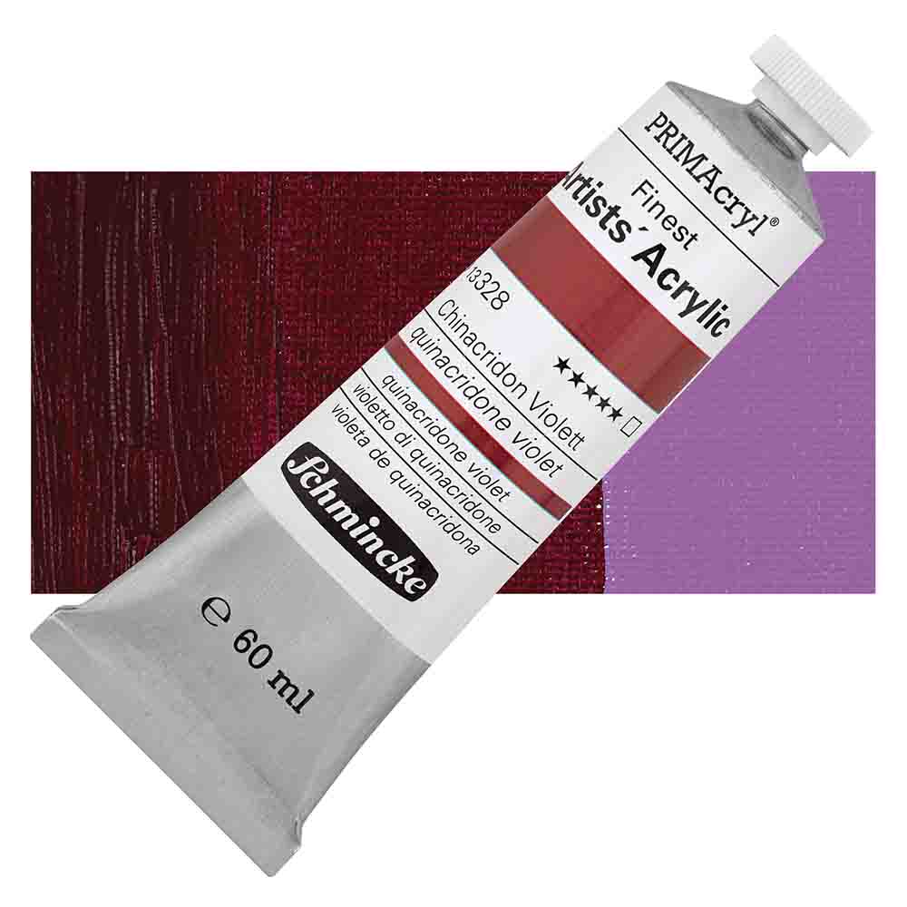 SCHMINCKE  PRIMA ACRYLIC COLOUR  60ML quinacridone vilot