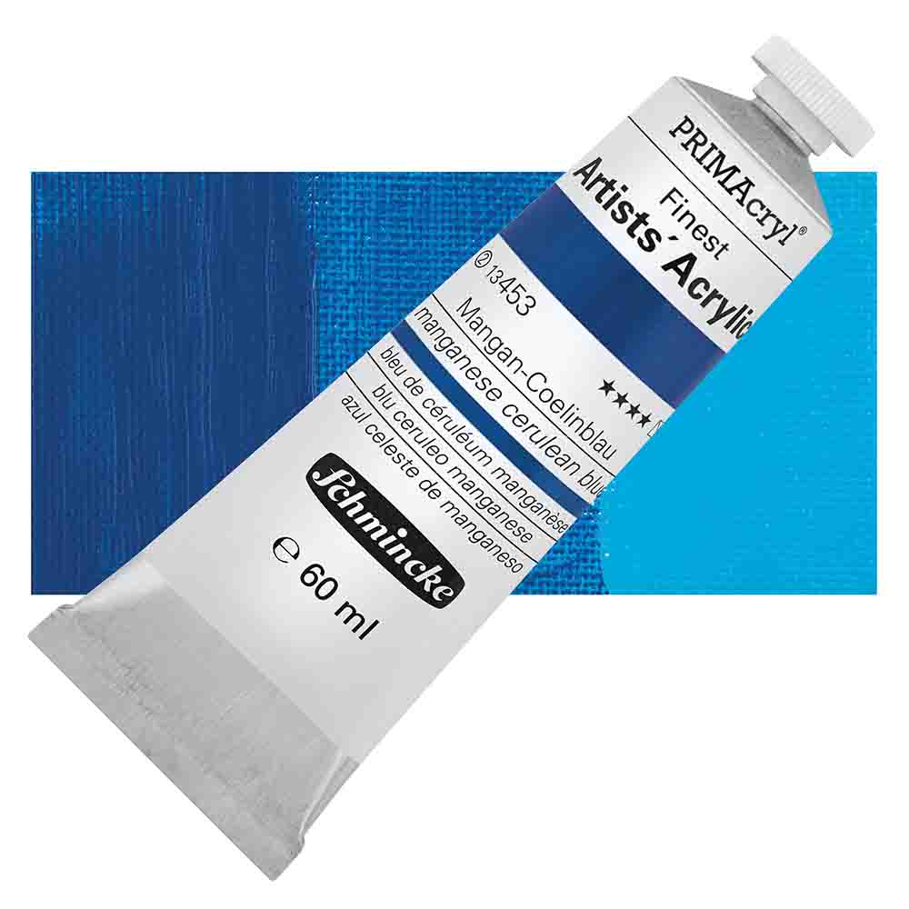 SCHMINCKE  PRIMA ACRYLIC COLOUR  60ML manganese cerulean