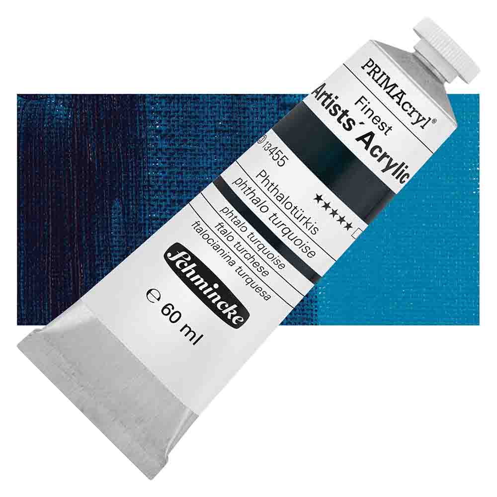 SCHMINCKE  PRIMA ACRYLIC COLOUR  60ML phthalo blue