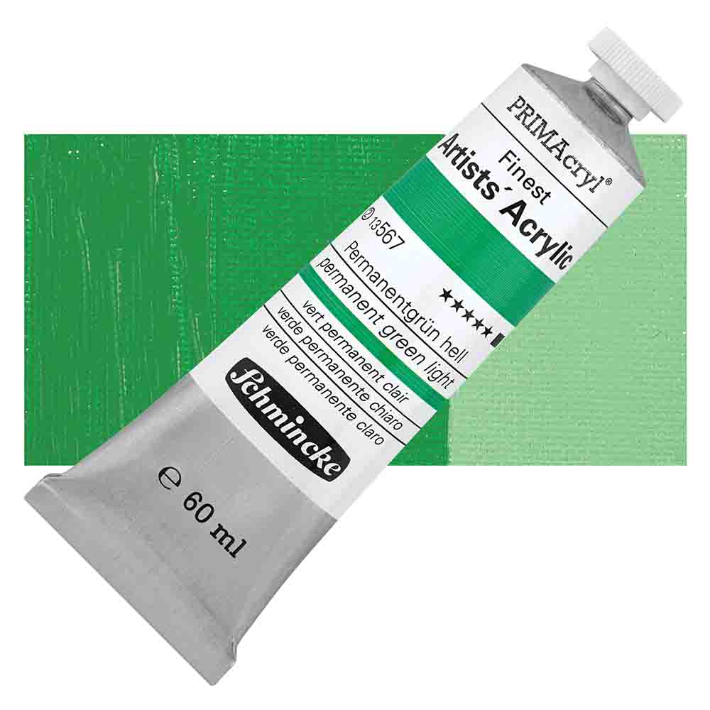 SCHMINCKE  PRIMA ACRYLIC COLOUR  60ML permanent green