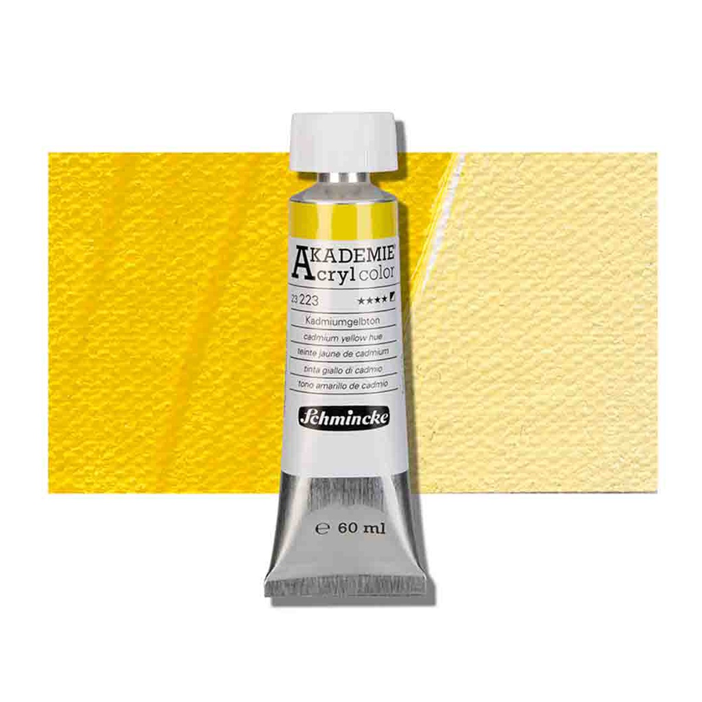 SCHMINCKE  AKADEMIE ACRYLIC COLOUR  60ML cadmium yellow hue