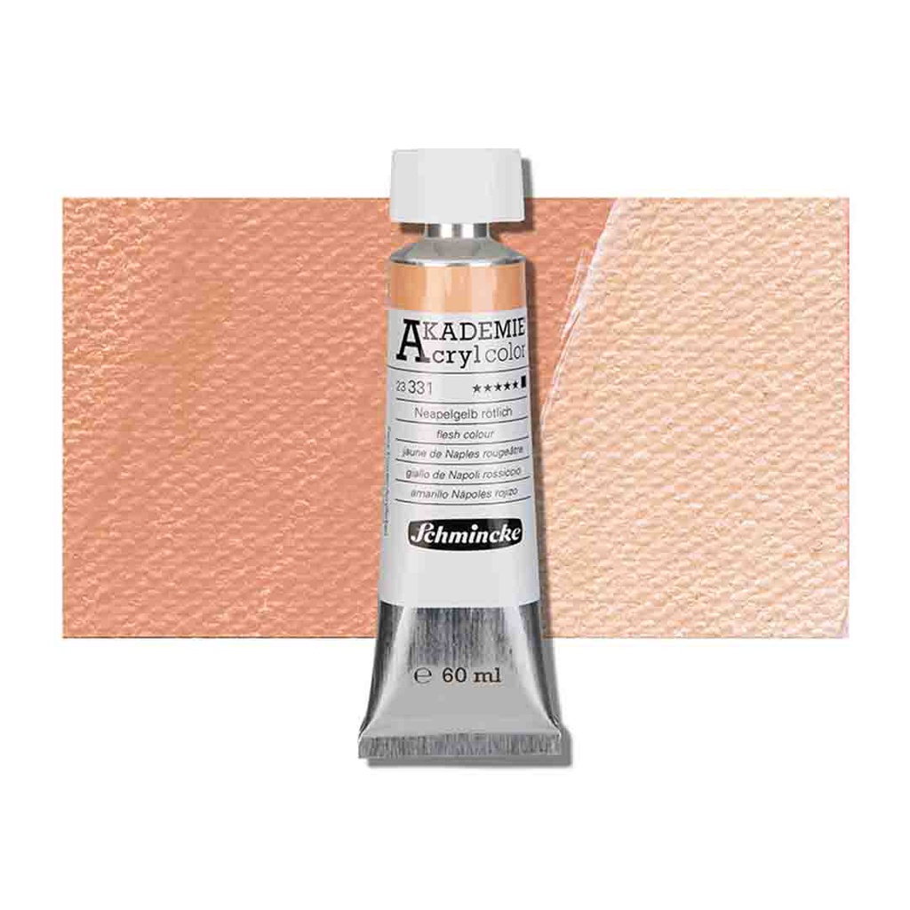 SCHMINCKE  AKADEMIE ACRYLIC COLOUR  60ML Naples yellow