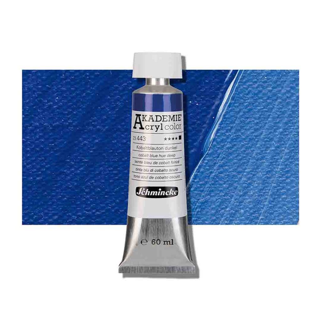 SCHMINCKE  AKADEMIE ACRYLIC COLOUR  60ML cobalt blue hue