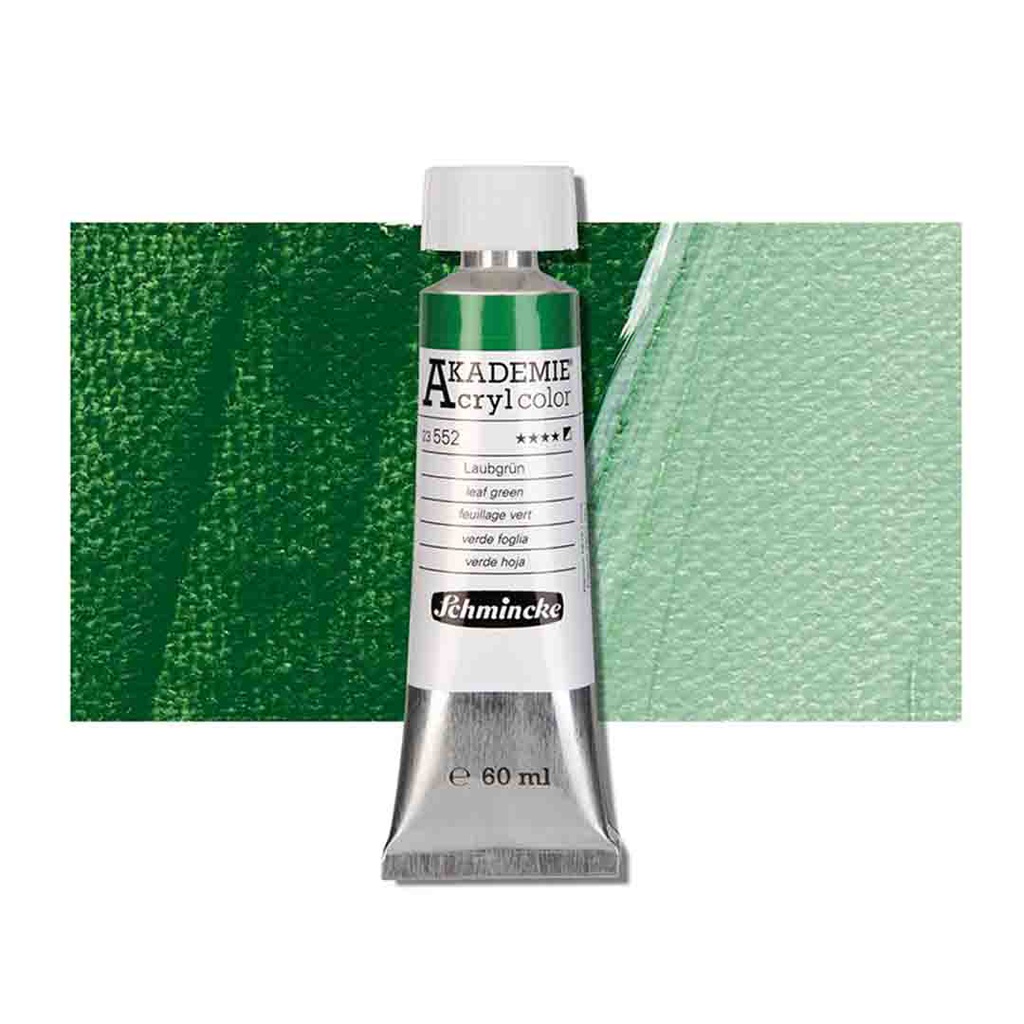 SCHMINCKE  AKADEMIE ACRYLIC COLOUR  60ML leaf green