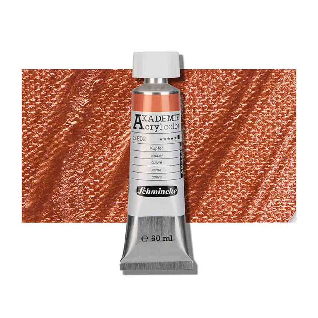 SCHMINCKE  AKADEMIE ACRYLIC COLOUR  60ML copper