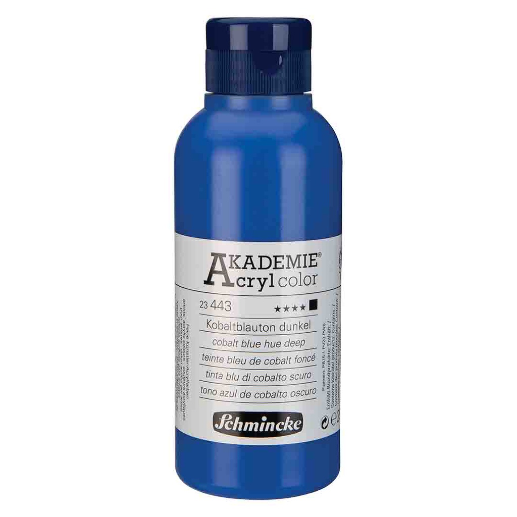 SCHMINCKE  AKADEMIE ACRYLIC COLOUR  250ML cobalt blue hue