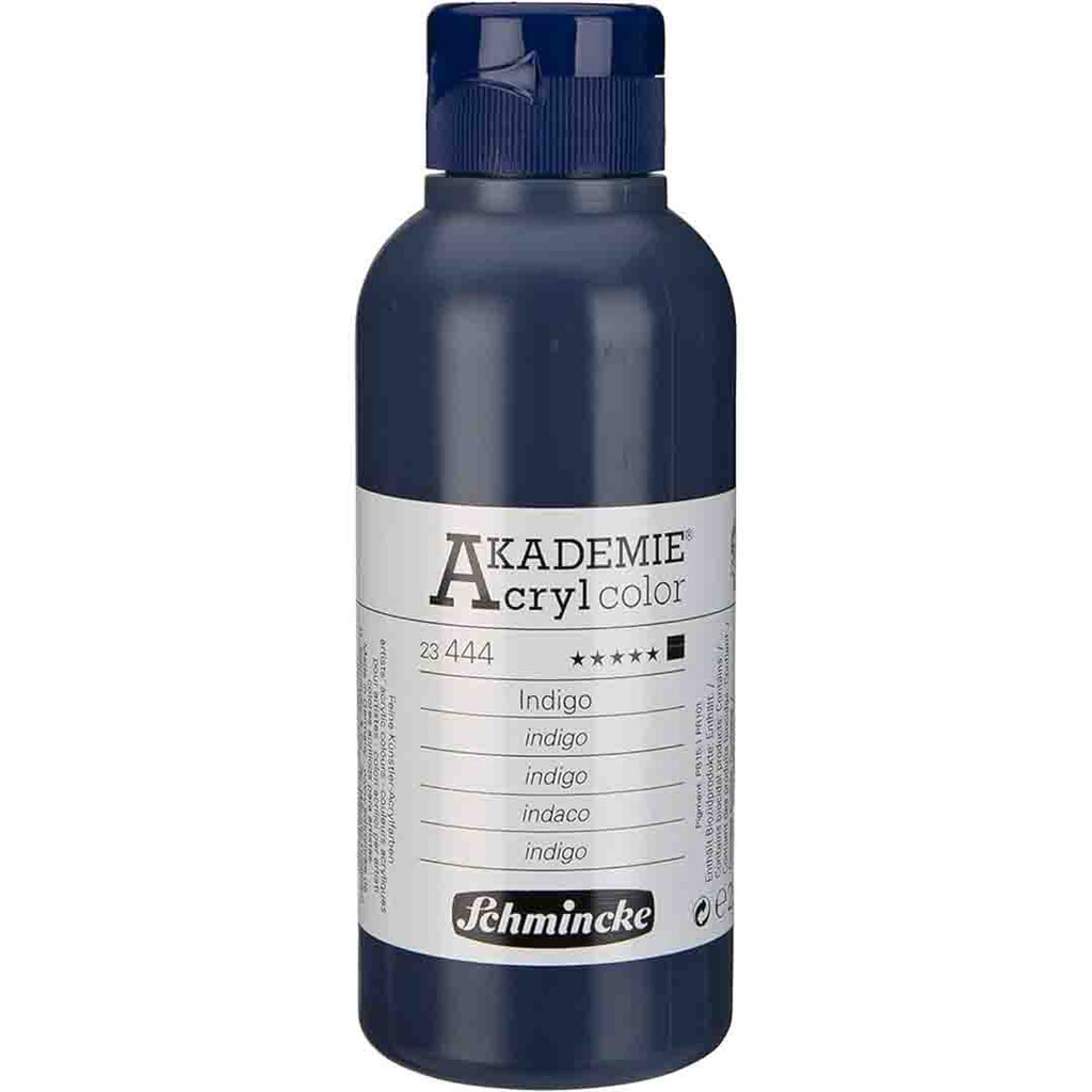 SCHMINCKE  AKADEMIE ACRYLIC COLOUR  250ML indigo