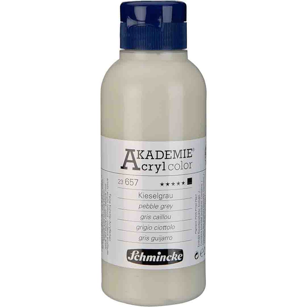 SCHMINCKE  AKADEMIE ACRYLIC COLOUR  250ML pebble grey