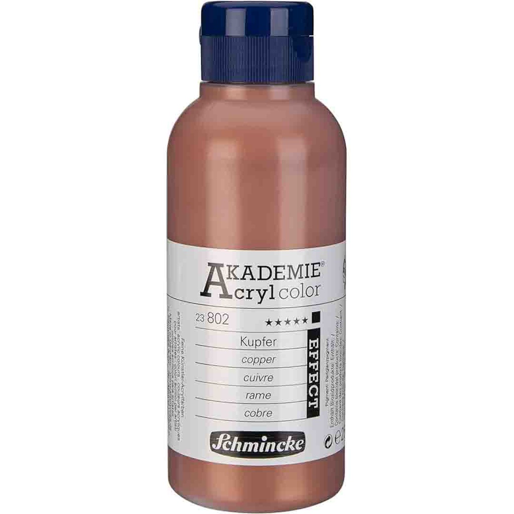 SCHMINCKE  AKADEMIE ACRYLIC COLOUR  250ML copper