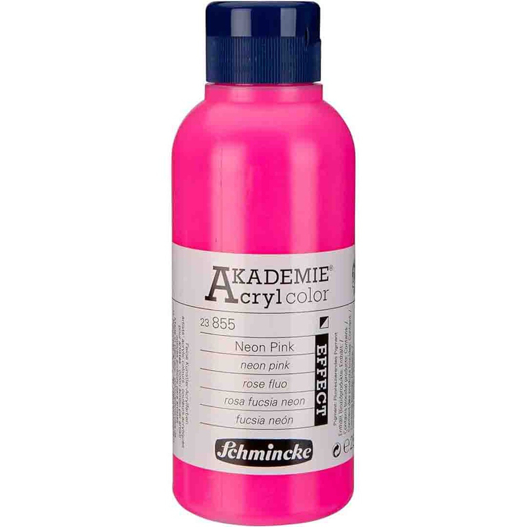 SCHMINCKE  AKADEMIE ACRYLIC COLOUR  250ML neon pink