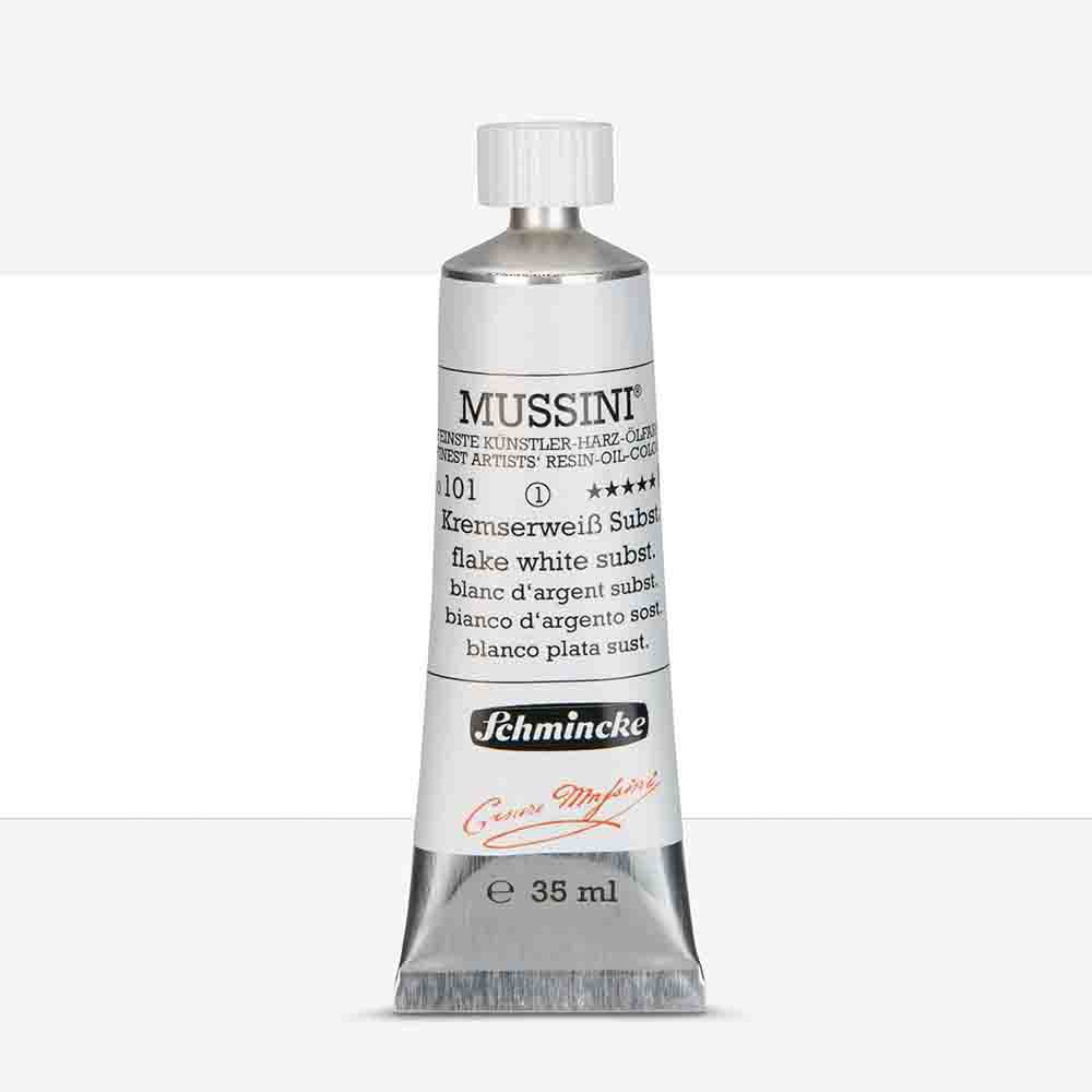 SCHMINCKE  MUSSINI 35ML OIL COLOUR  flake white subst