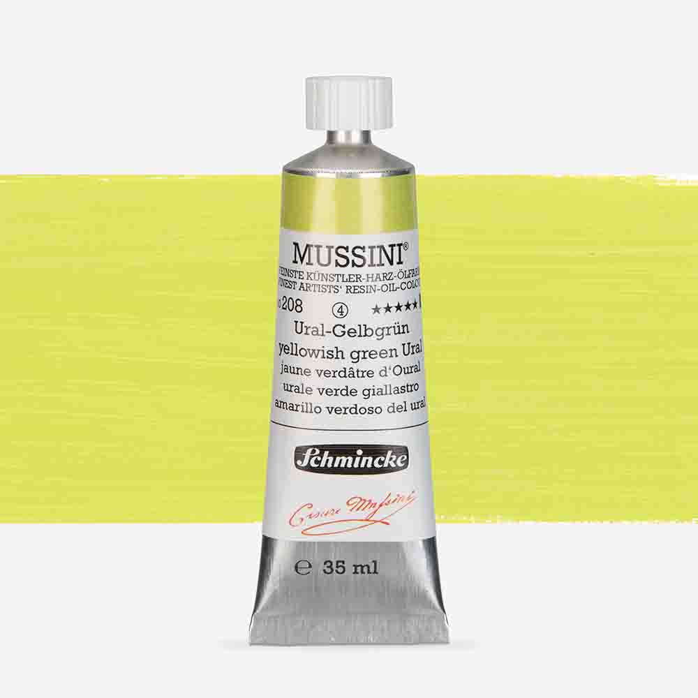 SCHMINCKE  MUSSINI 35ML OIL COLOUR  yellowish green