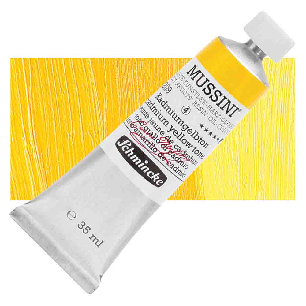 SCHMINCKE  MUSSINI 35ML OIL COLOUR  brilliant yellow