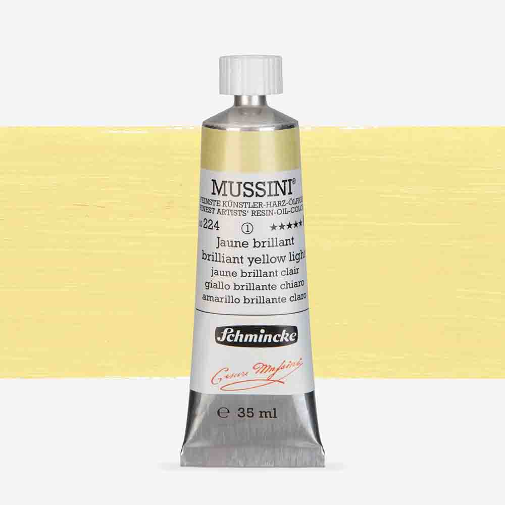 SCHMINCKE  MUSSINI 35ML OIL COLOUR  brilliant yellow