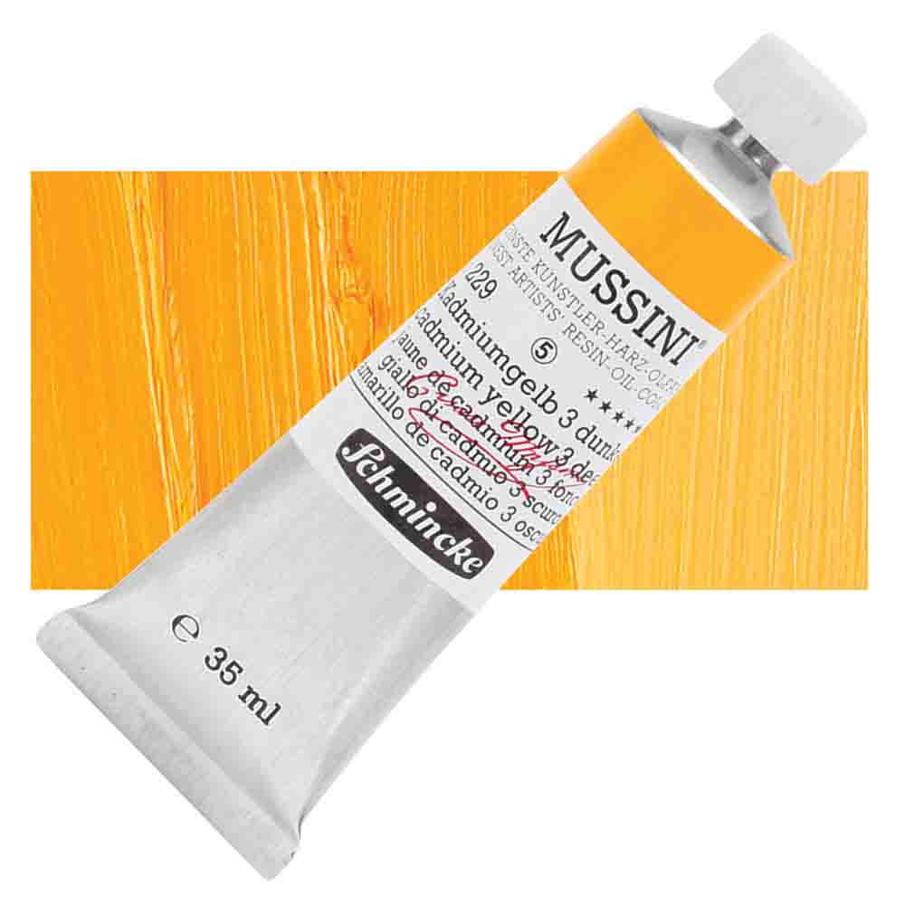 SCHMINCKE  MUSSINI 35ML OIL COLOUR  cadmium yellow