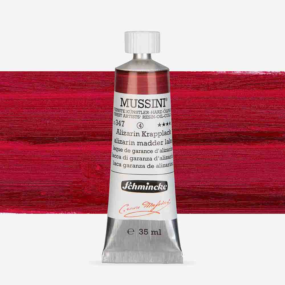 SCHMINCKE  MUSSINI 35ML OIL COLOUR  alizarin madder