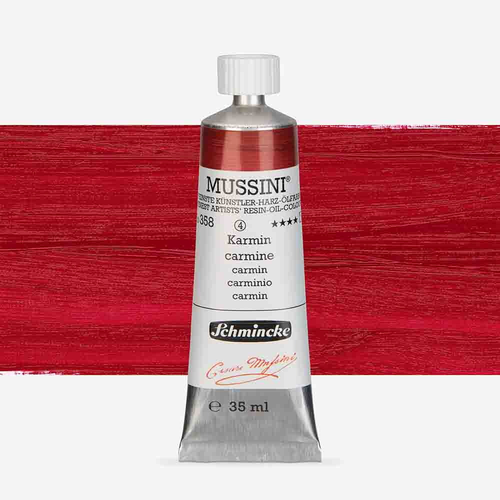 SCHMINCKE  MUSSINI 35ML OIL COLOUR  carmine