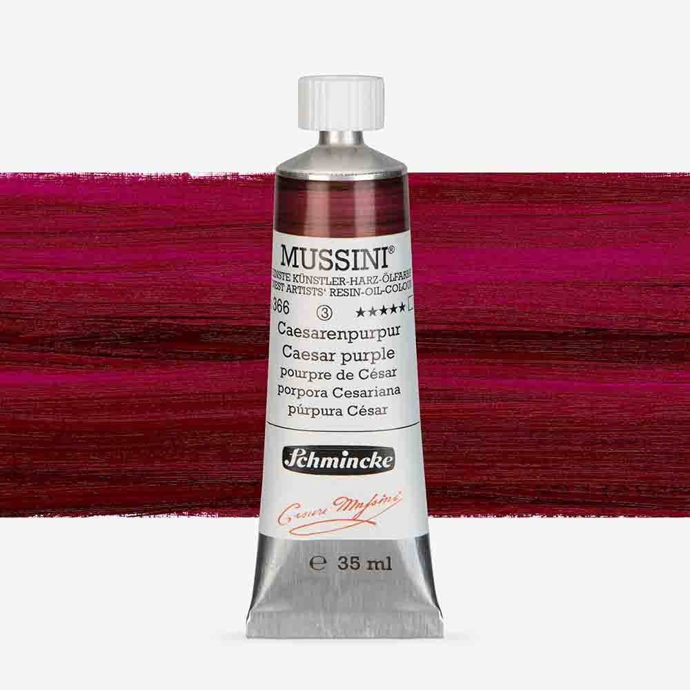 SCHMINCKE  MUSSINI 35ML OIL COLOUR  Caesar purple