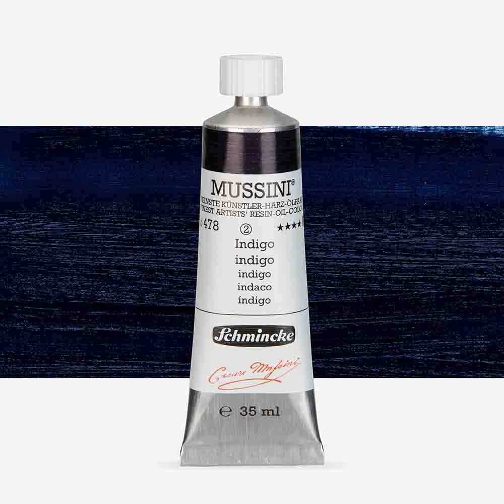 SCHMINCKE  MUSSINI 35ML OIL COLOUR  indigo