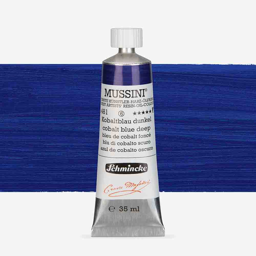 SCHMINCKE  MUSSINI 35ML OIL COLOUR  cobalt blue deep