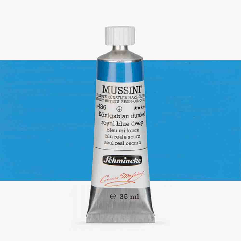 SCHMINCKE  MUSSINI 35ML OIL COLOUR  royal blue deep