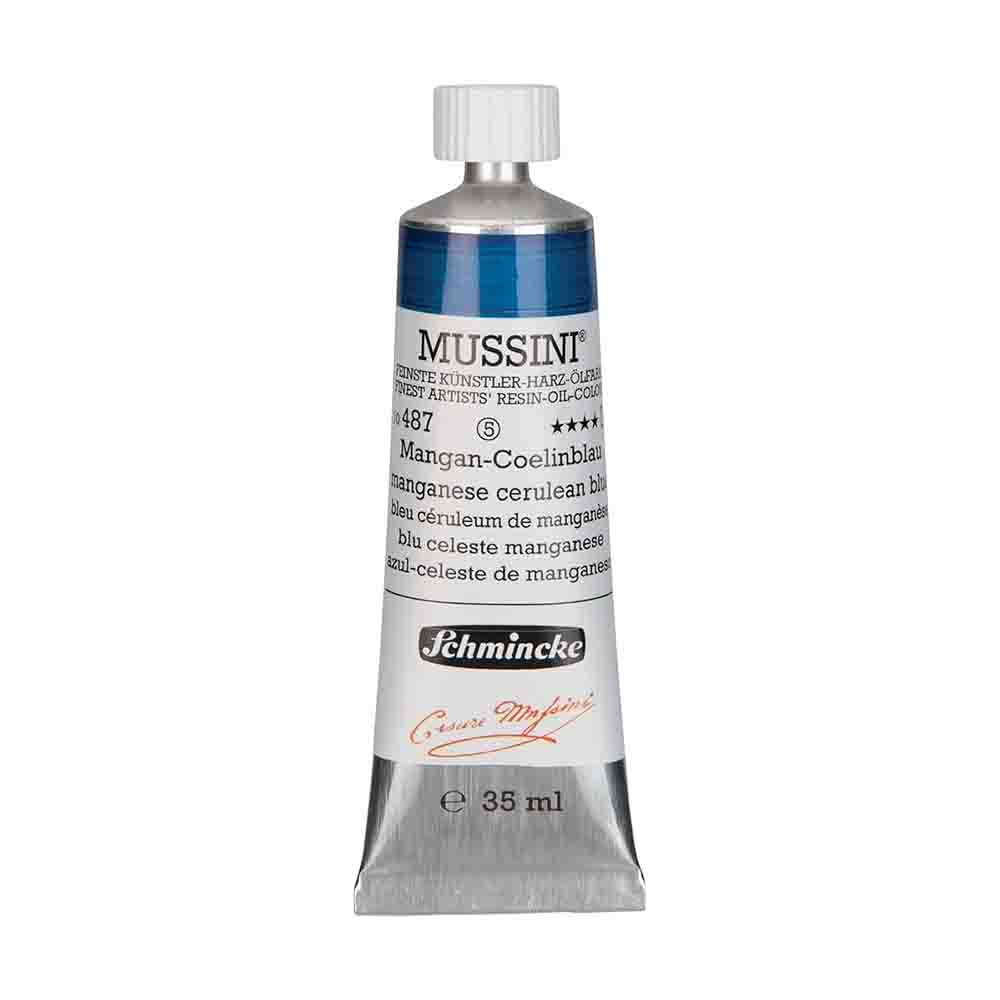 SCHMINCKE  MUSSINI 35ML OIL COLOUR  manganese cerulean