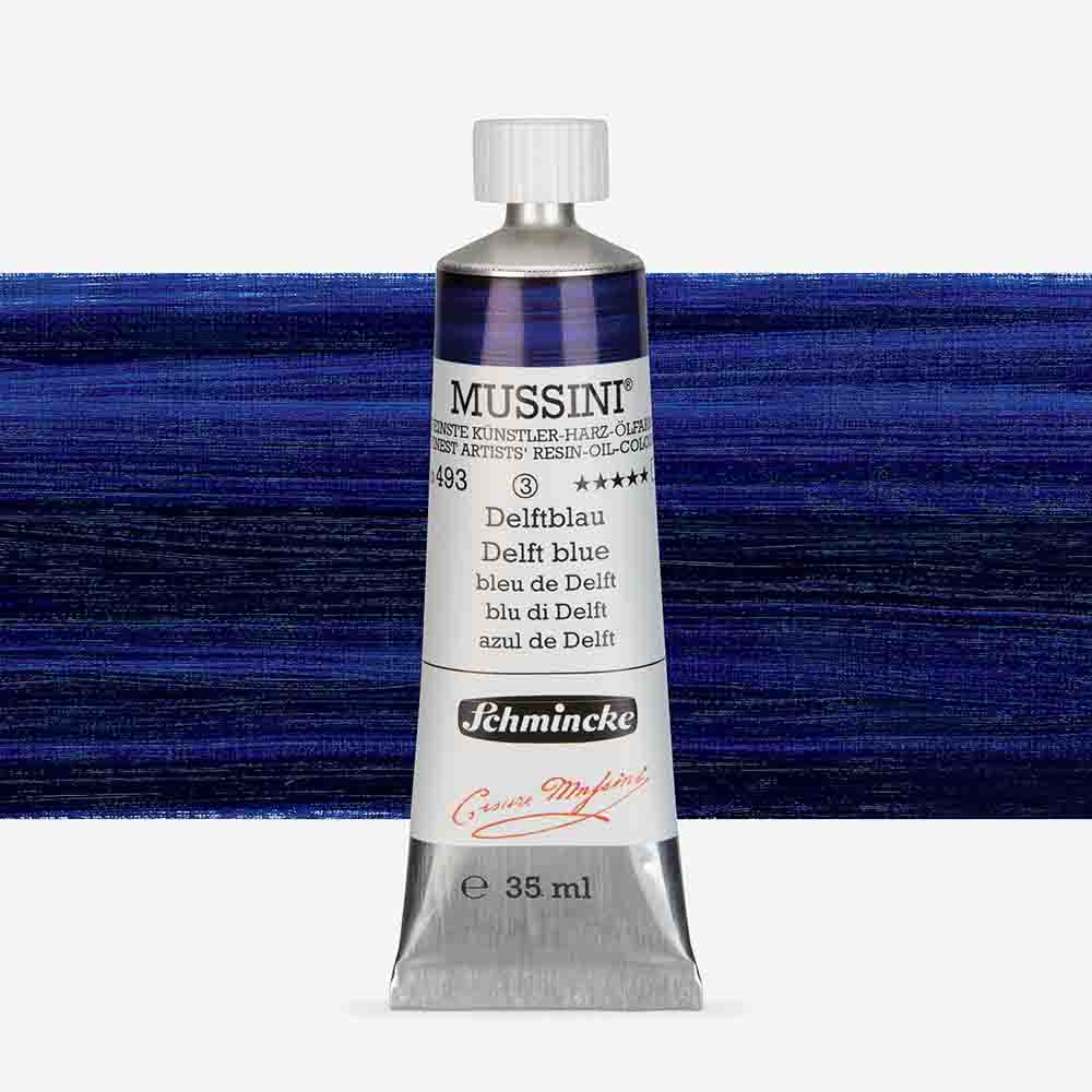 SCHMINCKE  MUSSINI 35ML OIL COLOUR  Delft blue