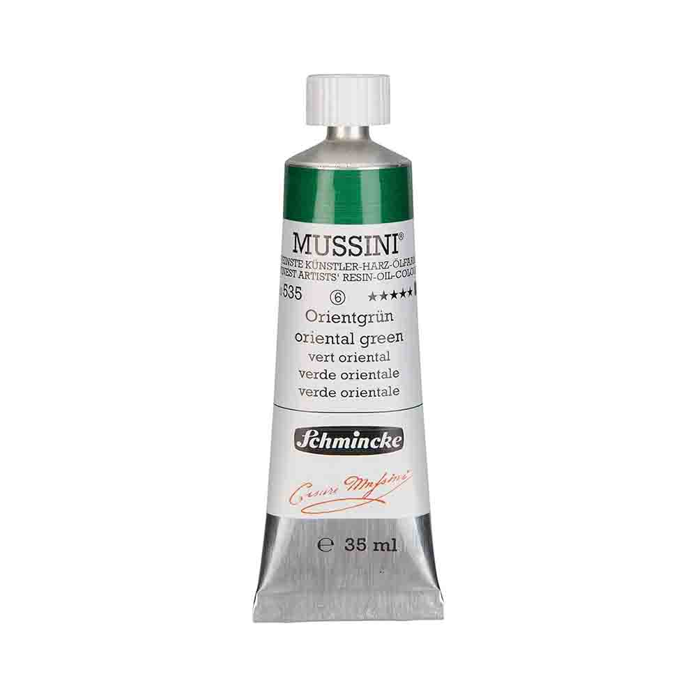 SCHMINCKE  MUSSINI 35ML OIL COLOUR  oriental green