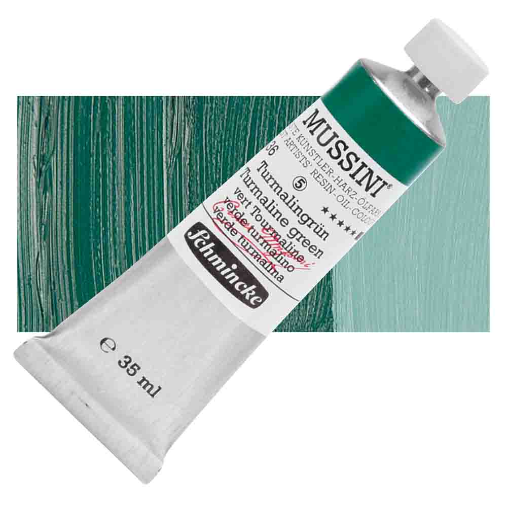 SCHMINCKE  MUSSINI 35ML OIL COLOUR  turmaline green