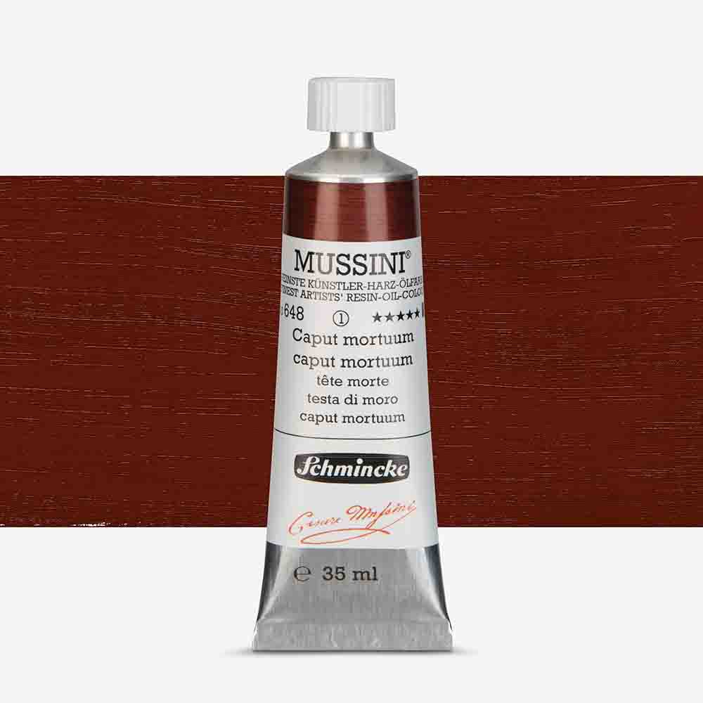 SCHMINCKE  MUSSINI 35ML OIL COLOUR  caput mortuum