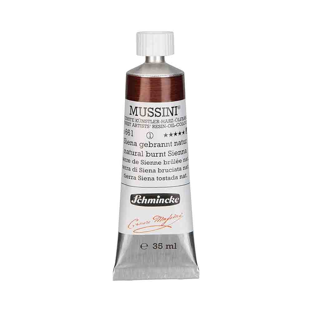 SCHMINCKE  MUSSINI 35ML OIL COLOUR  natural burnt sienna