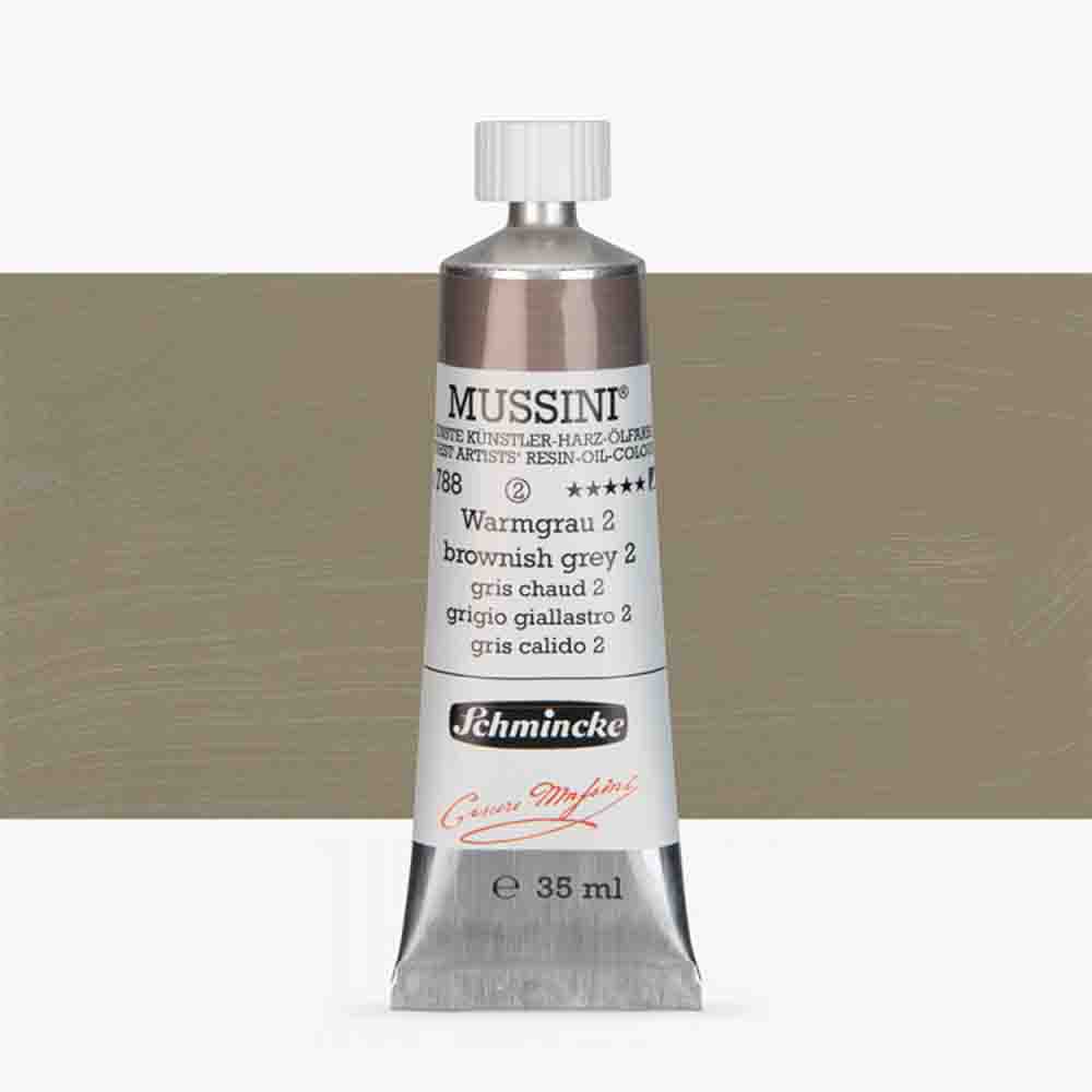 SCHMINCKE  MUSSINI 35ML OIL COLOUR  brownish grey 2