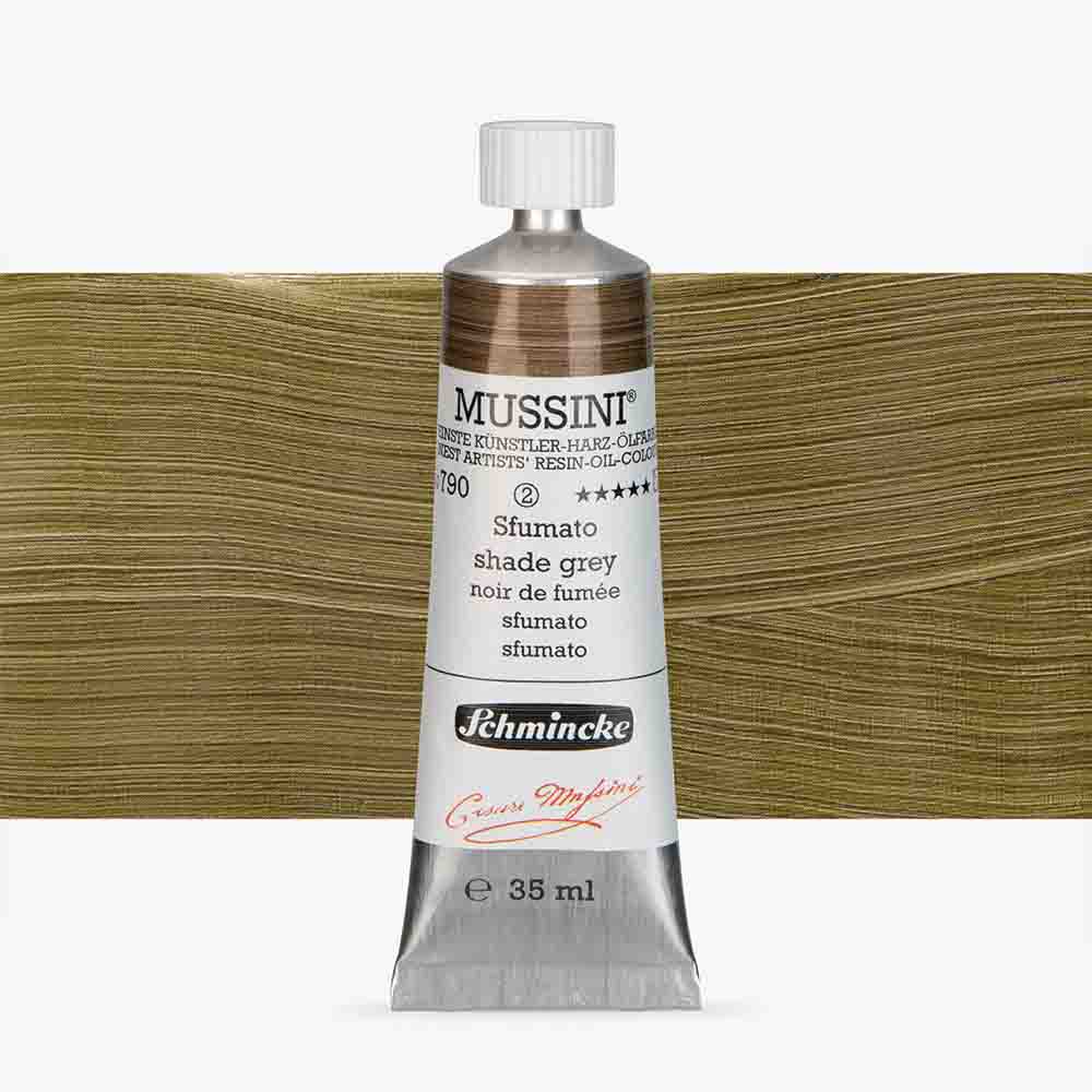 SCHMINCKE  MUSSINI 35ML OIL COLOUR  shade grey 