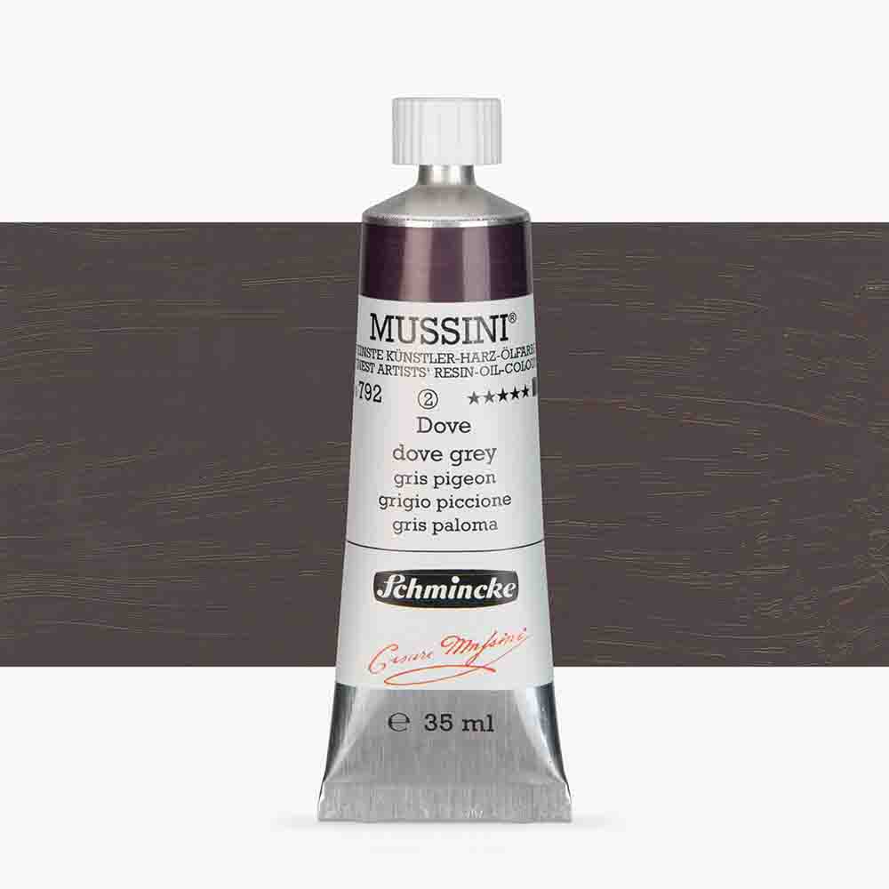 SCHMINCKE  MUSSINI 35ML OIL COLOUR  dove grey