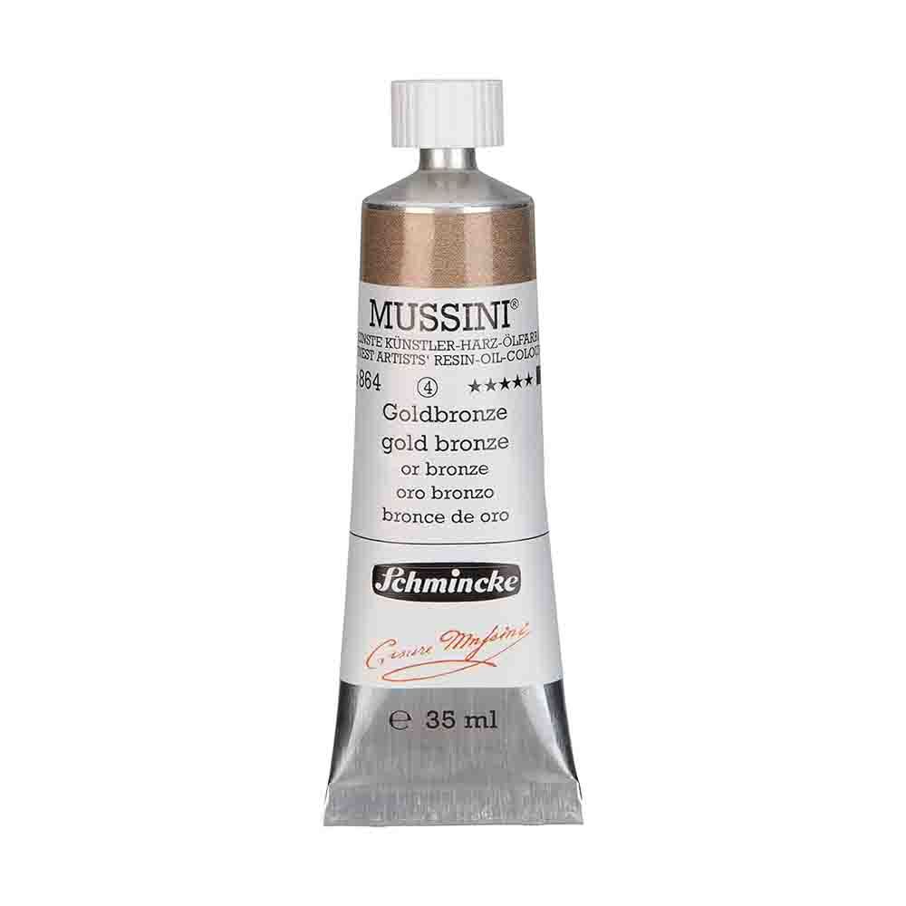 SCHMINCKE  MUSSINI 35ML OIL COLOUR  gold bronze