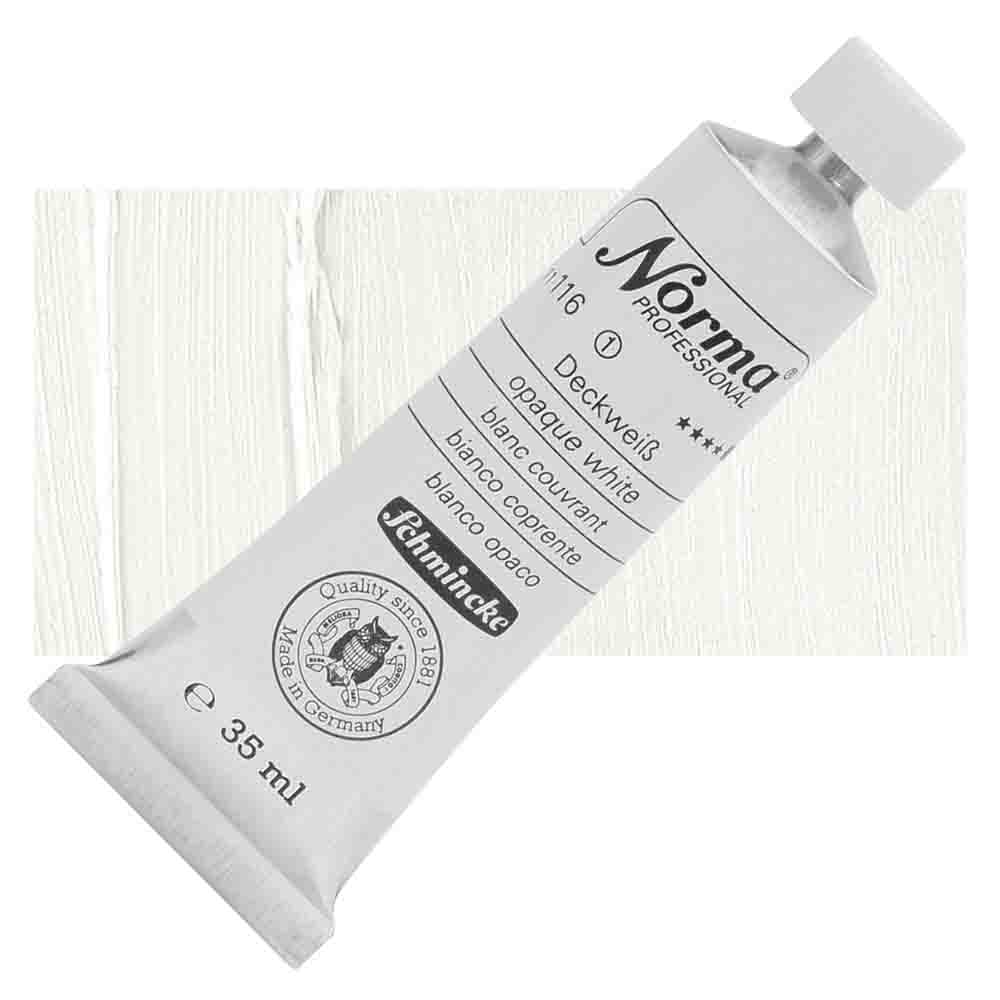 SCHMINCKE  Norma Proffessional OIL COLOUR 35ML opaque white